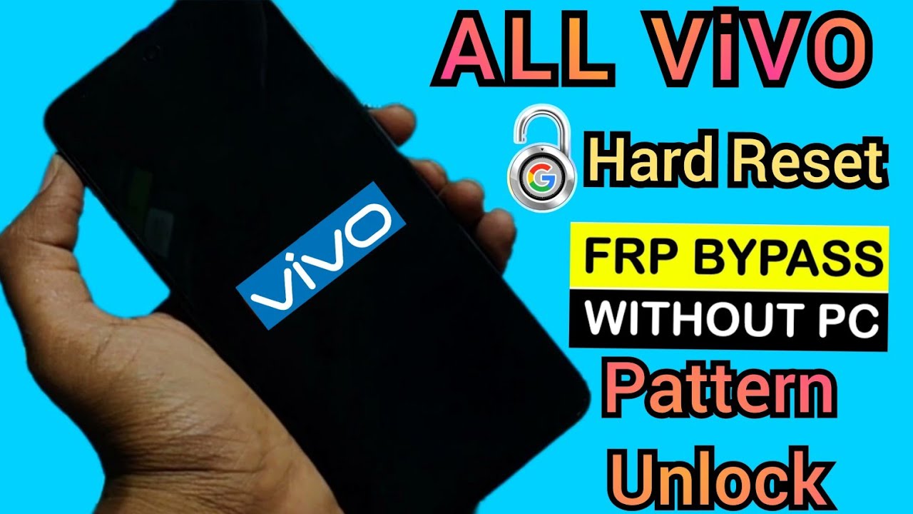 ViVO Frp Bypass Without PC 2025 💯 Hard Reset🔓Pattern Unlock💥Vivo Y91 Frp/Y91i/Y91c/Y90/Y93/Y95 #vivo