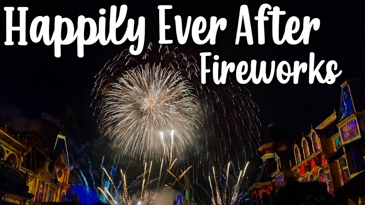 Happily Ever After Fireworks | Magic Kingdom | Main Street view | September 2025