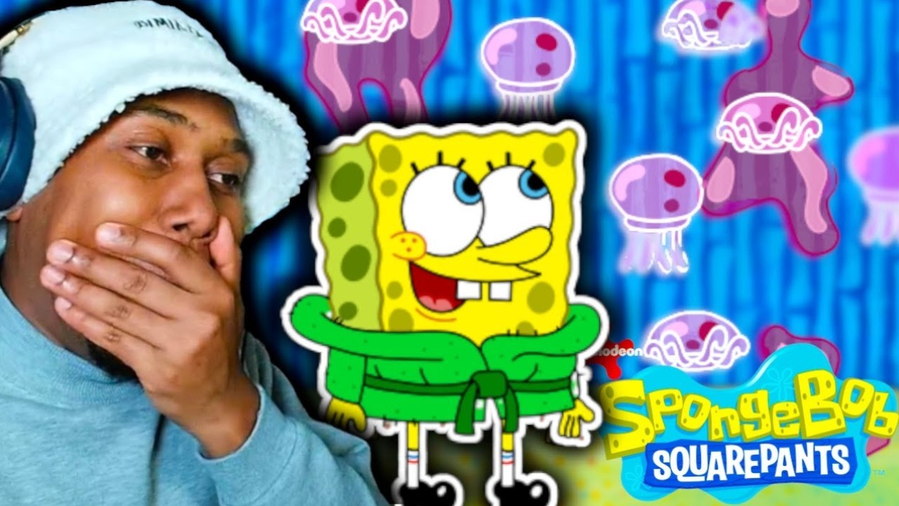 SPONGEBOB SQUAREPANTS - Jellyfish Jam 🥳 (A Party at Spongebobs House) REACTION