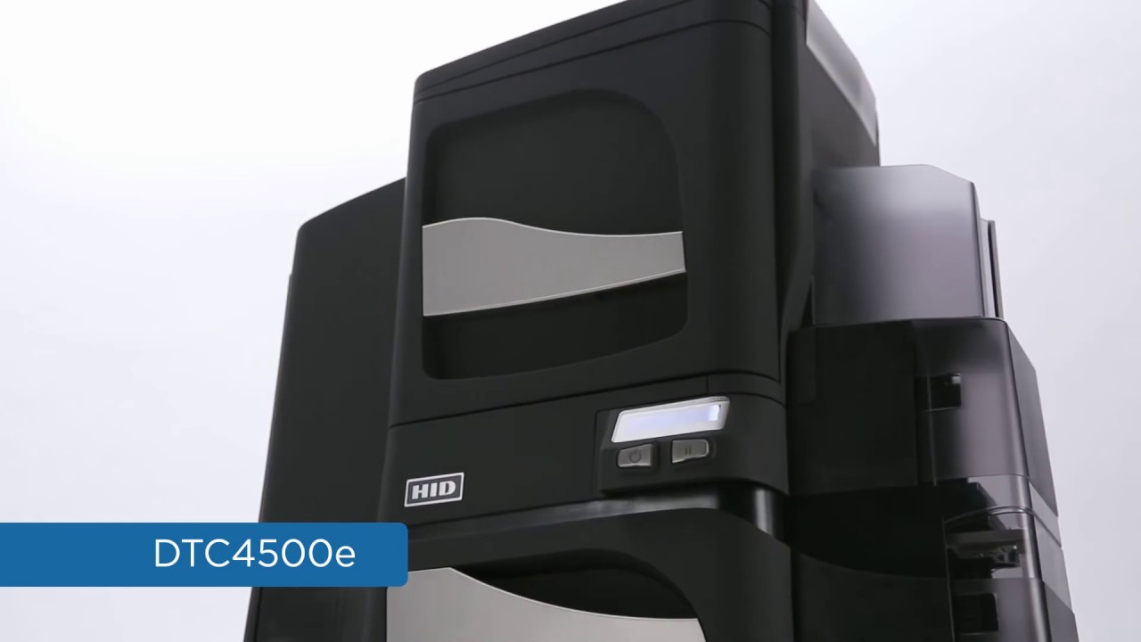 HID FARGO DTC4500e High Capacity Card Printer & Encoder