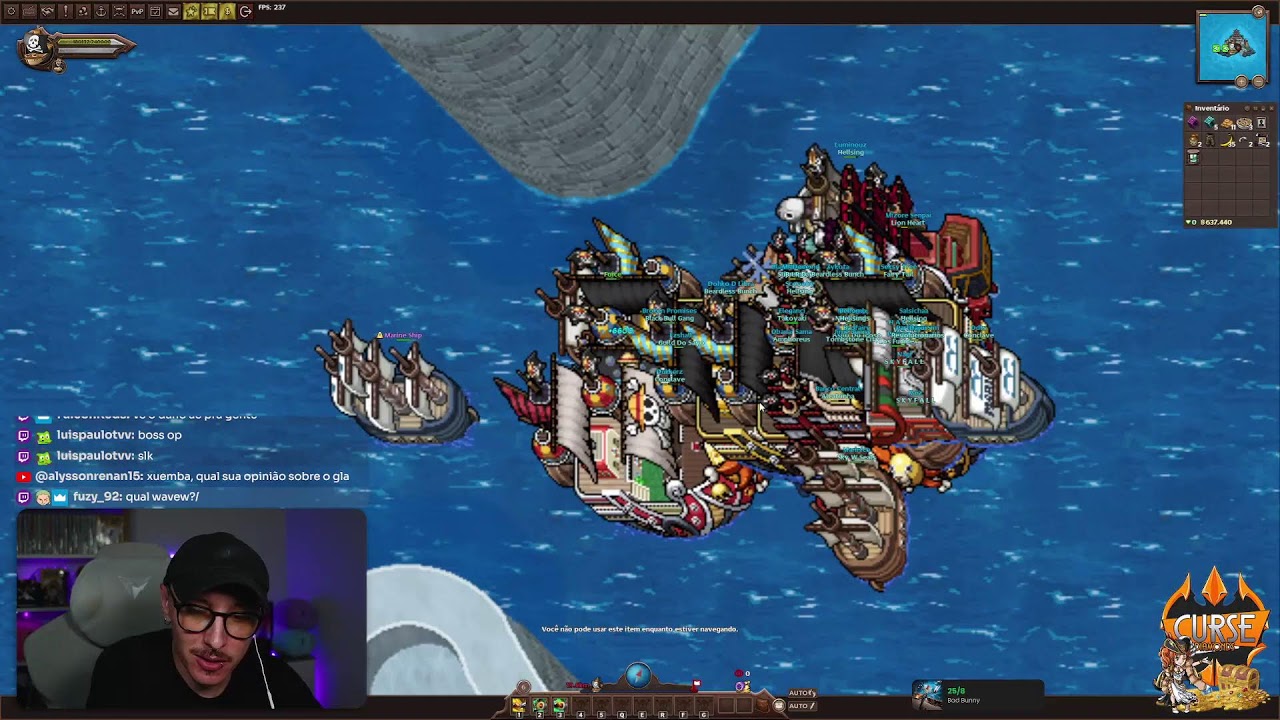 (GLA) Marineford!! (sorteio de 5x VIPS) | !curse !pix !discord  @xuemba