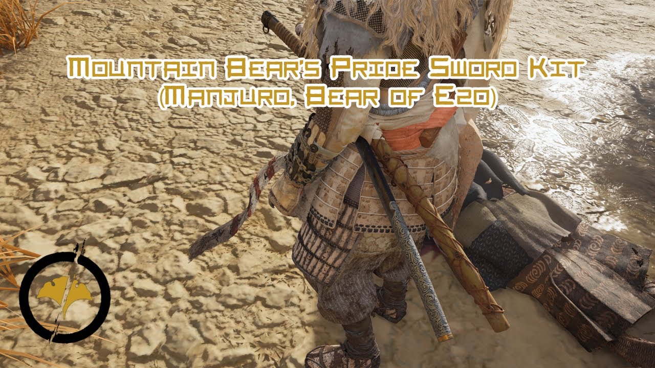 Ghost of Yotei: Mountain Bear's Pride Sword Kit (Manjuro, Bear of Ezo)