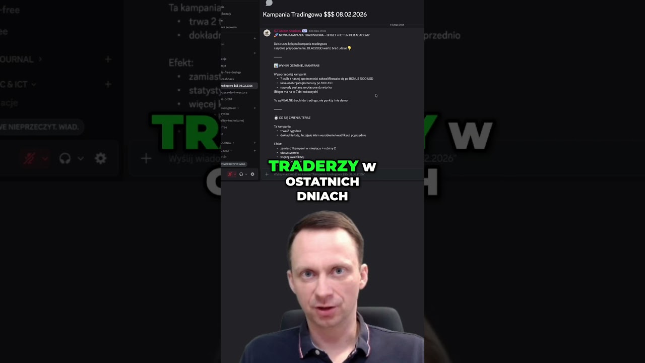 Are you a market player? This campaign is for you. Free course + trading campaigns.