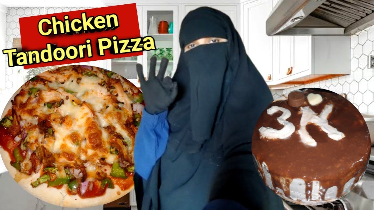 Chicken Tandoori Pizza Recipe | Chocolate Cake Icing And Decoration @Koknisana 