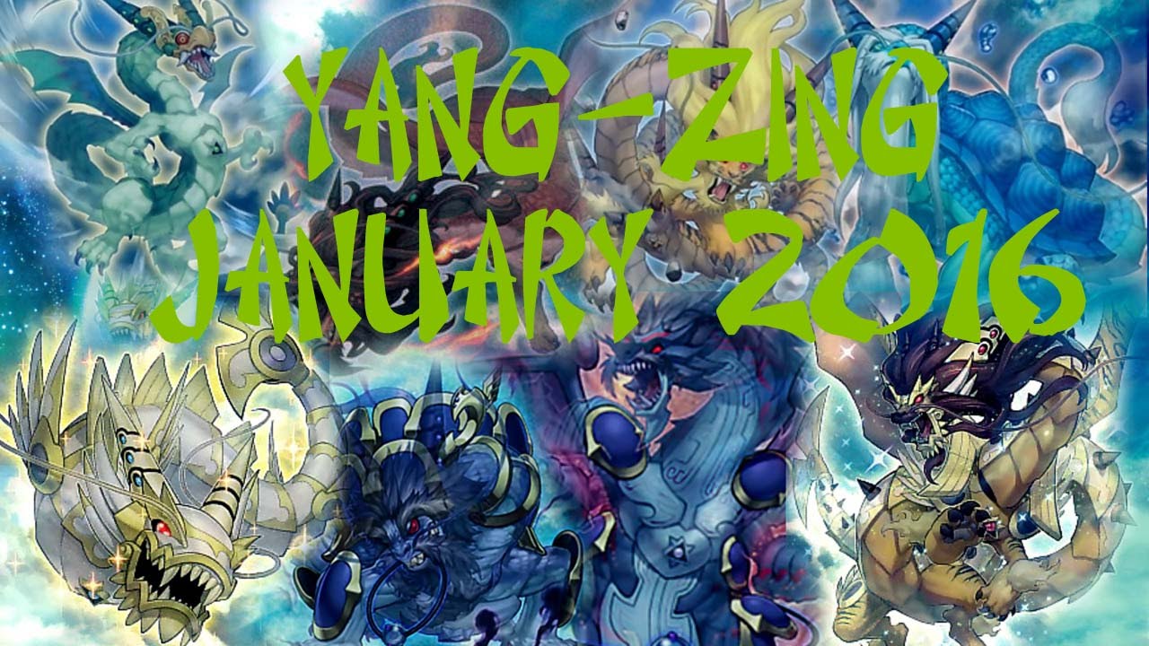 Yugioh *BEST* Yang Zing Deck January 2016