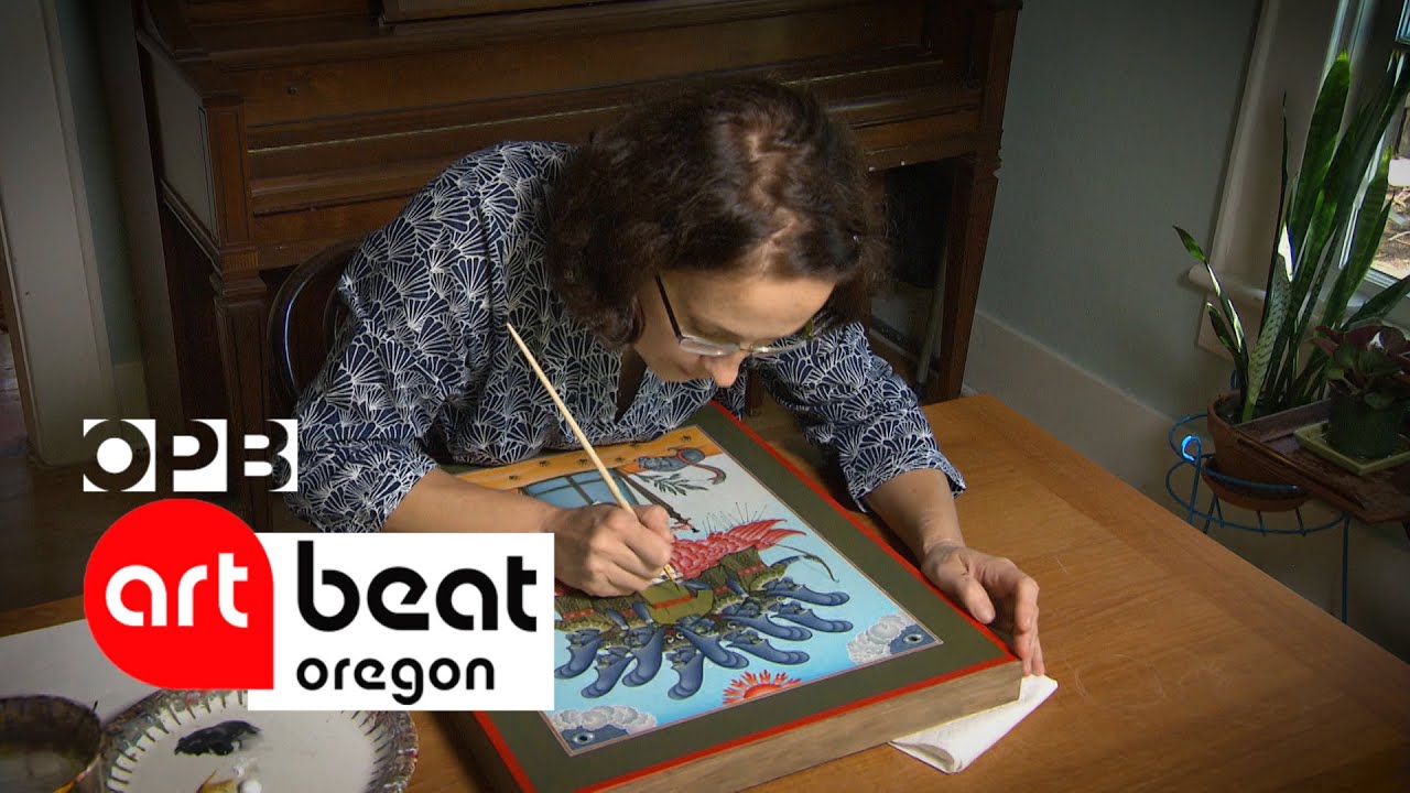 Modern icon painter Olga Volchkova | Oregon Art Beat from the OPB Archive