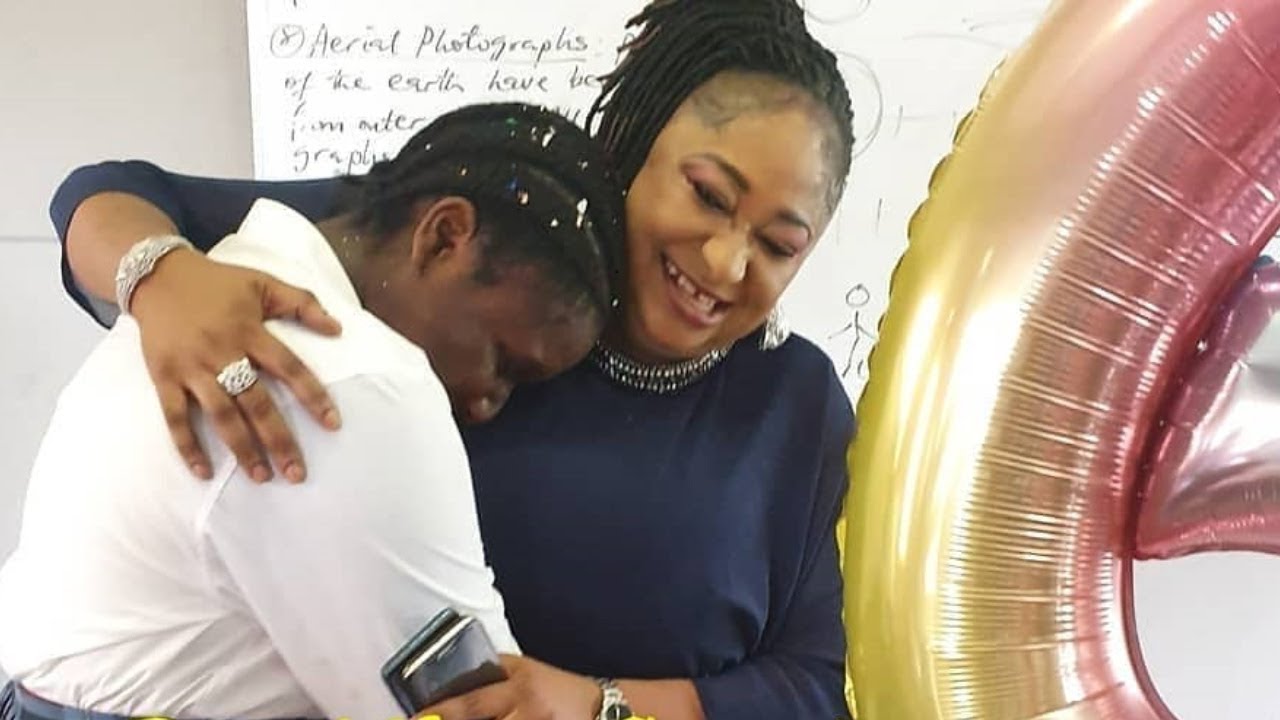 VETRAN ACTRESS RONKE OSHODI OKE SURPRISES HER DAUGHTER AS SHE CLOCKS 16 YEARS OLD