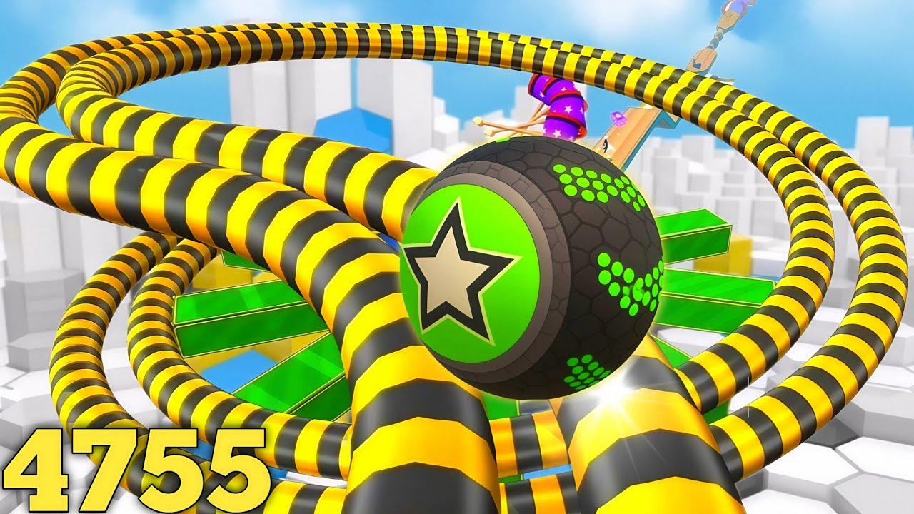 Going Balls Portal Run, Going Balls Gameplay SpeedRun Level 4755