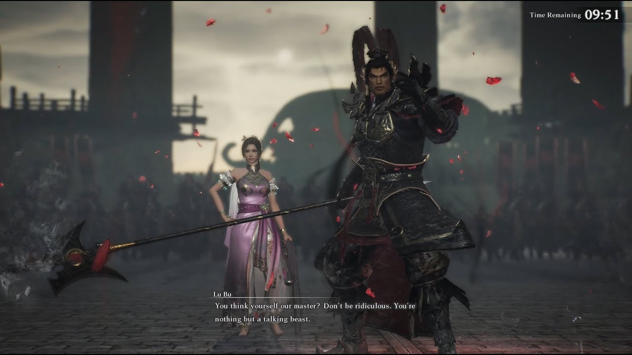 Vs Lu Bu & Diao Chan DLC Ultimate Warrior (Challenge Cleared) | Dynasty Warriors: Origins