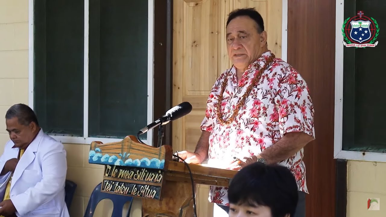 Remarks by Minister of Health during Chinese Medical Specialist visit to Sataua, Savai’i 01.03.2025