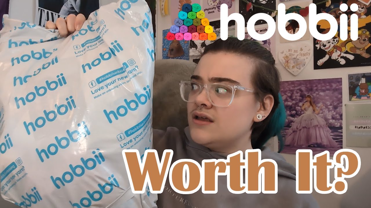 Распаковка подарочного набора Hobbii! 🧶 Покупка хлопковой пряжи + проекты!