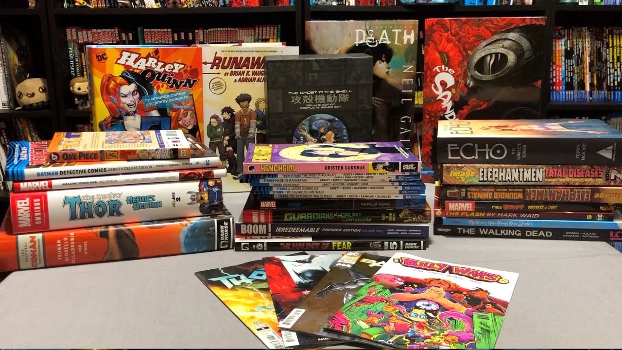 Graphic Novel, Omnibus, Hard Covers, TPBs and Manga October 2018 Haul
