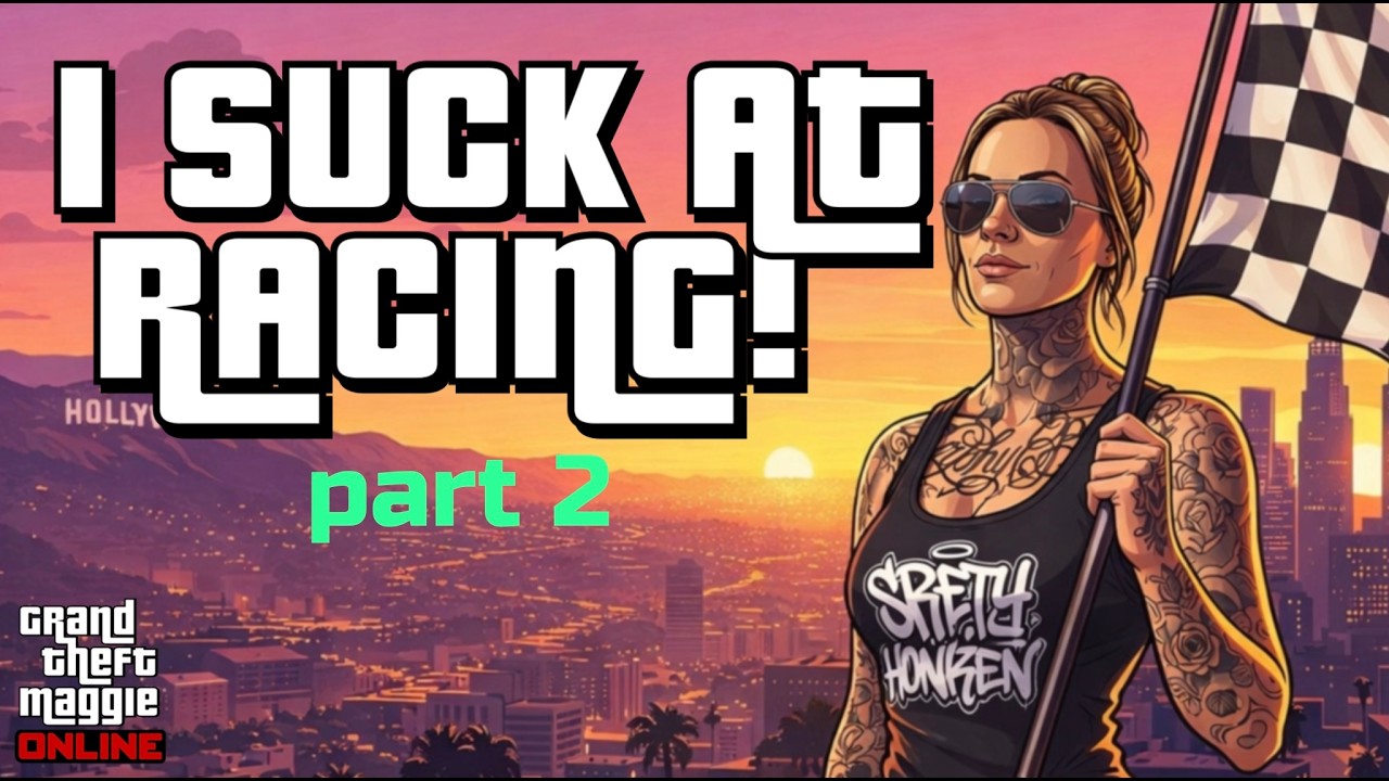 I Can't race! Trying to win GTA Online races.