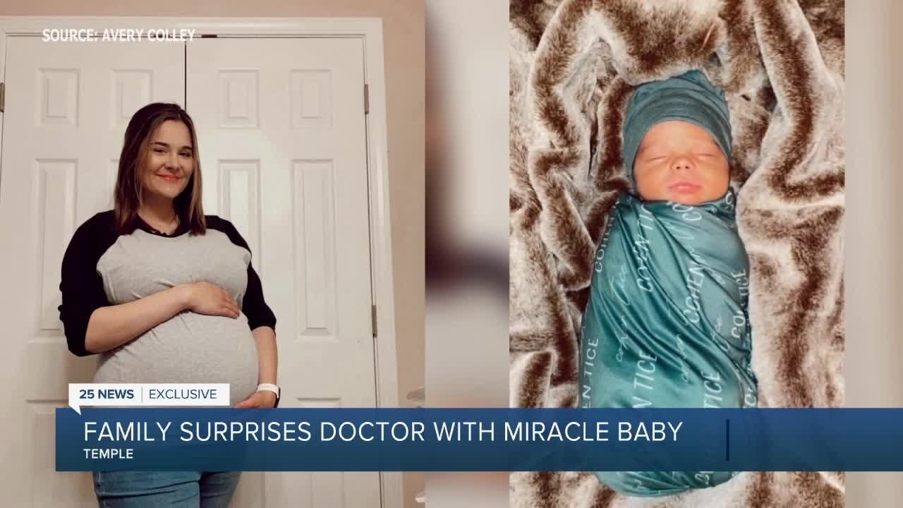 Family welcomes miracle baby thanks to Temple doctor after hysterectomy 10-years ago