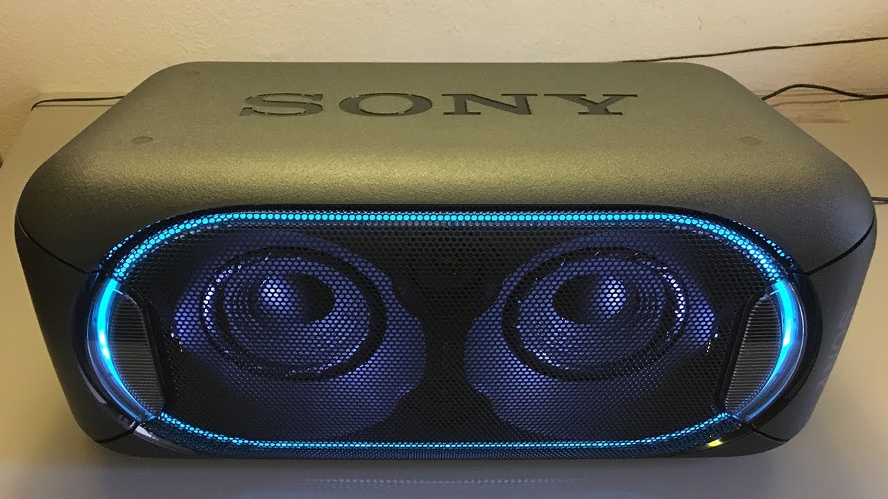 SONY GTK-XB60 - Unboxing