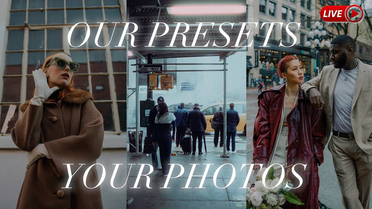 LIVESTREAM - Editing Your Photos in Lightroom Part 2!