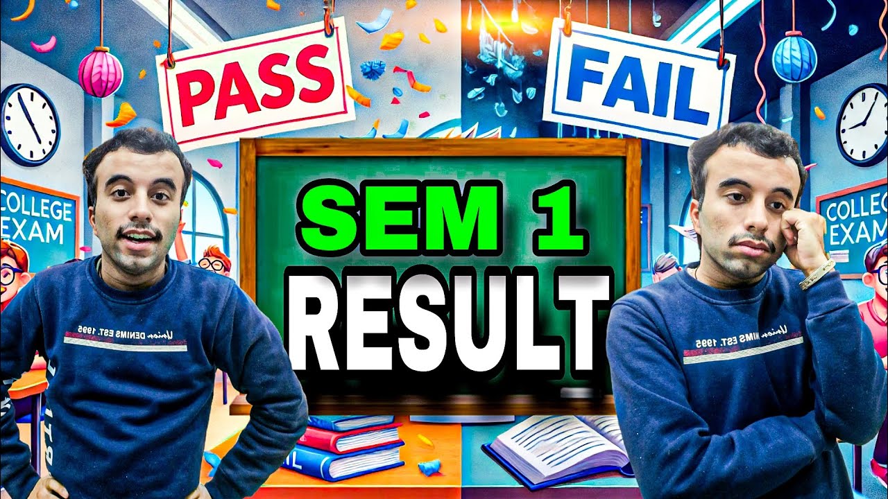 My Semester 1 Result☠️ | Subjectwise Marks🤡 | Pass or Fail⁉️ || #dituniversity