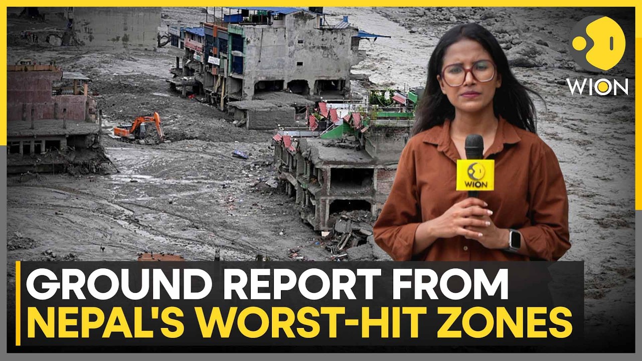 Nepalese Army Use Choppers to Air-Drop Relief Materials | WION