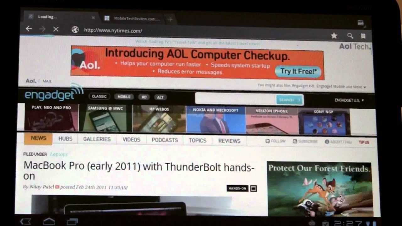 Motorola Xoom Android Tablet Review