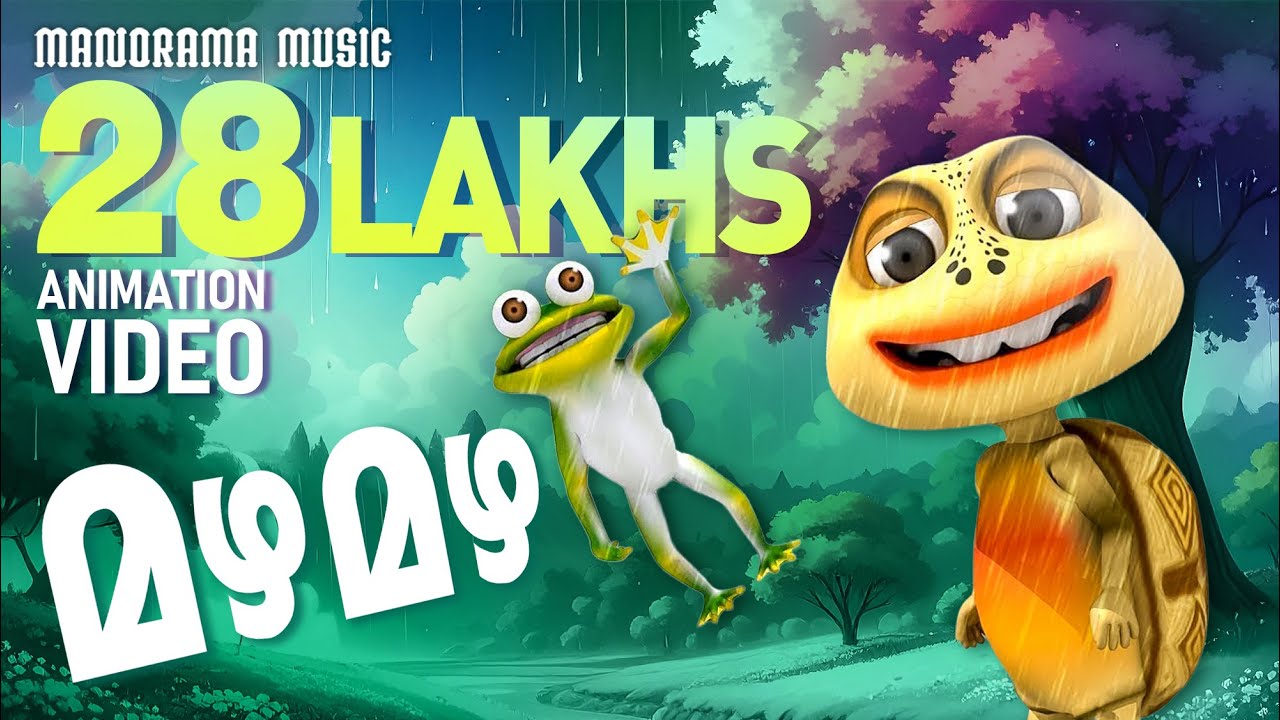 Mazha Mazha | Animation Super Hit Video | Kilukkampetty | Felix Devassia | Animation Video Songs