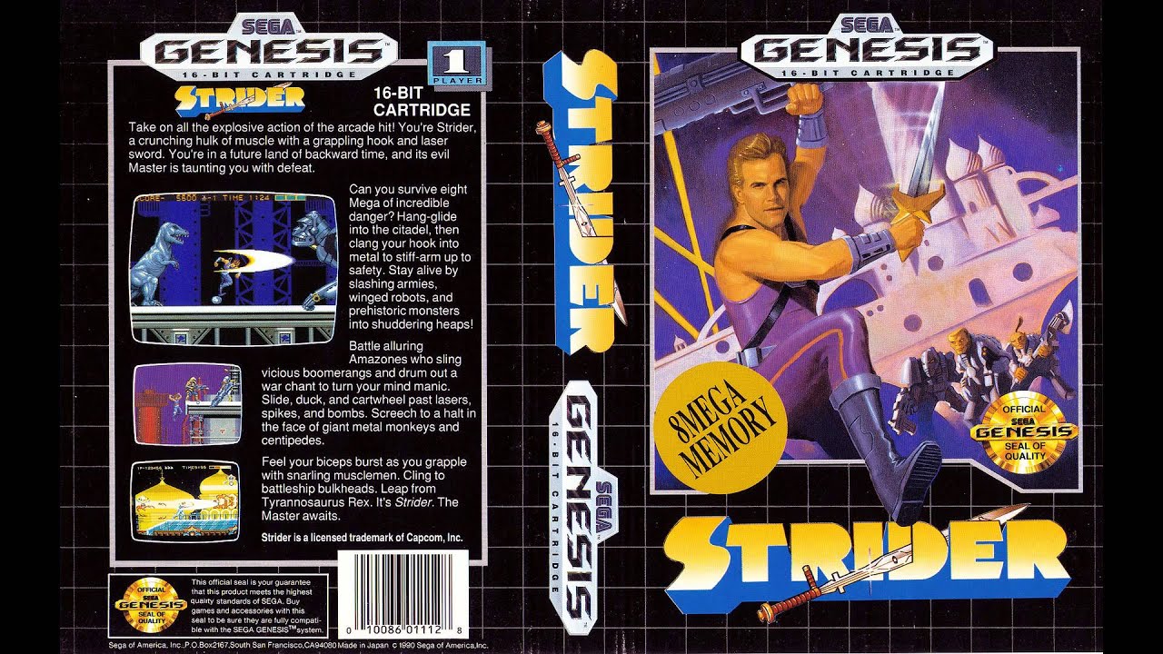 [SEGA Genesis Music] Strider - Full Original Soundtrack OST