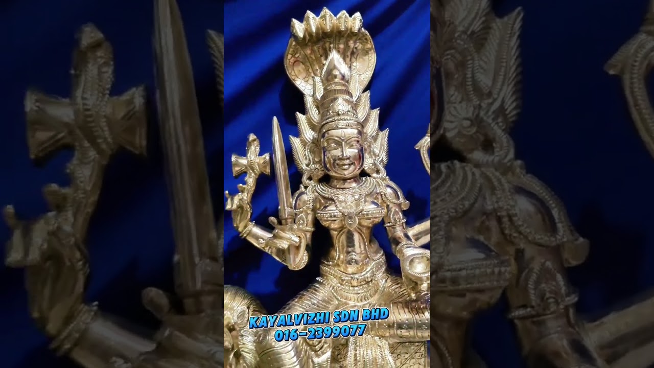 Impon simma durgai amman statues ready available#kayalvizhisdnbhd #statue #viralvideo #viral #fypp