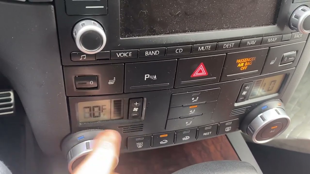 Air conditioning and heater demonstration