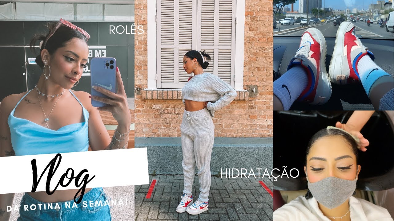 VLOG DA ROTINA: SAINDO PRA COMER, TRABALHOS E HIDRATAÇÃO NO SALÃO!