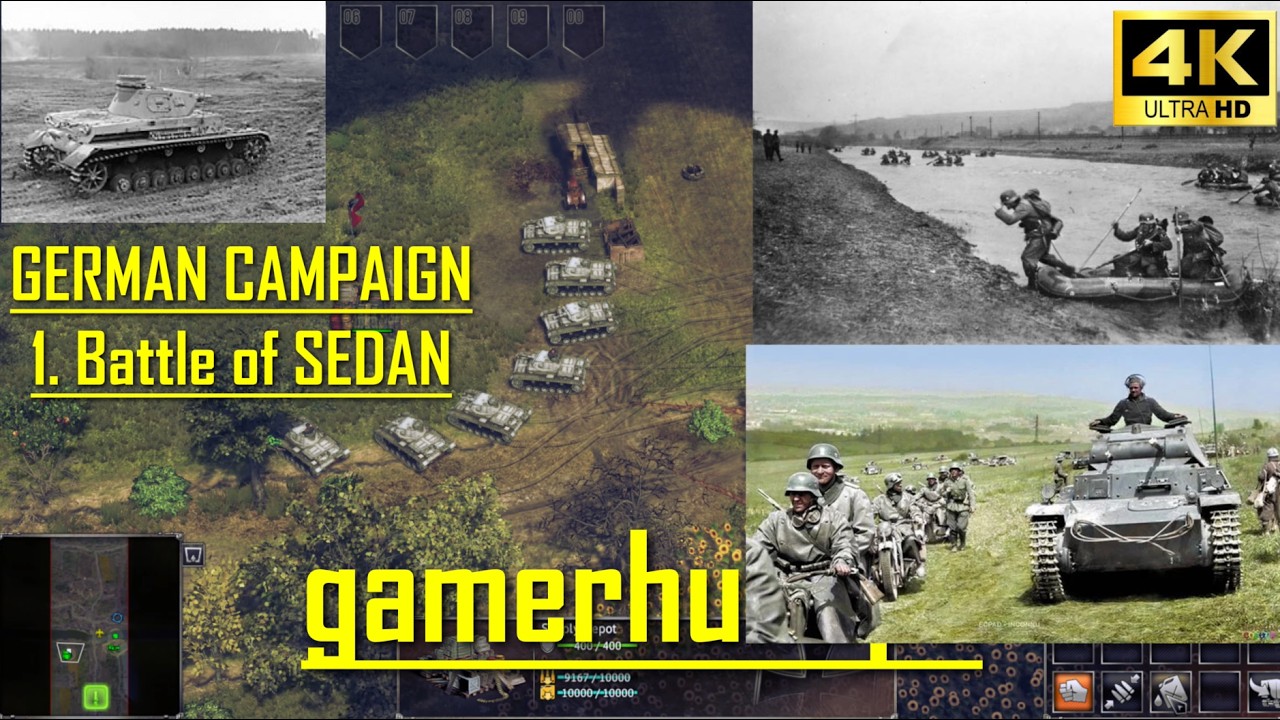 GERMAN CAMPAIGN , 1. BATTLE OF SEDAN