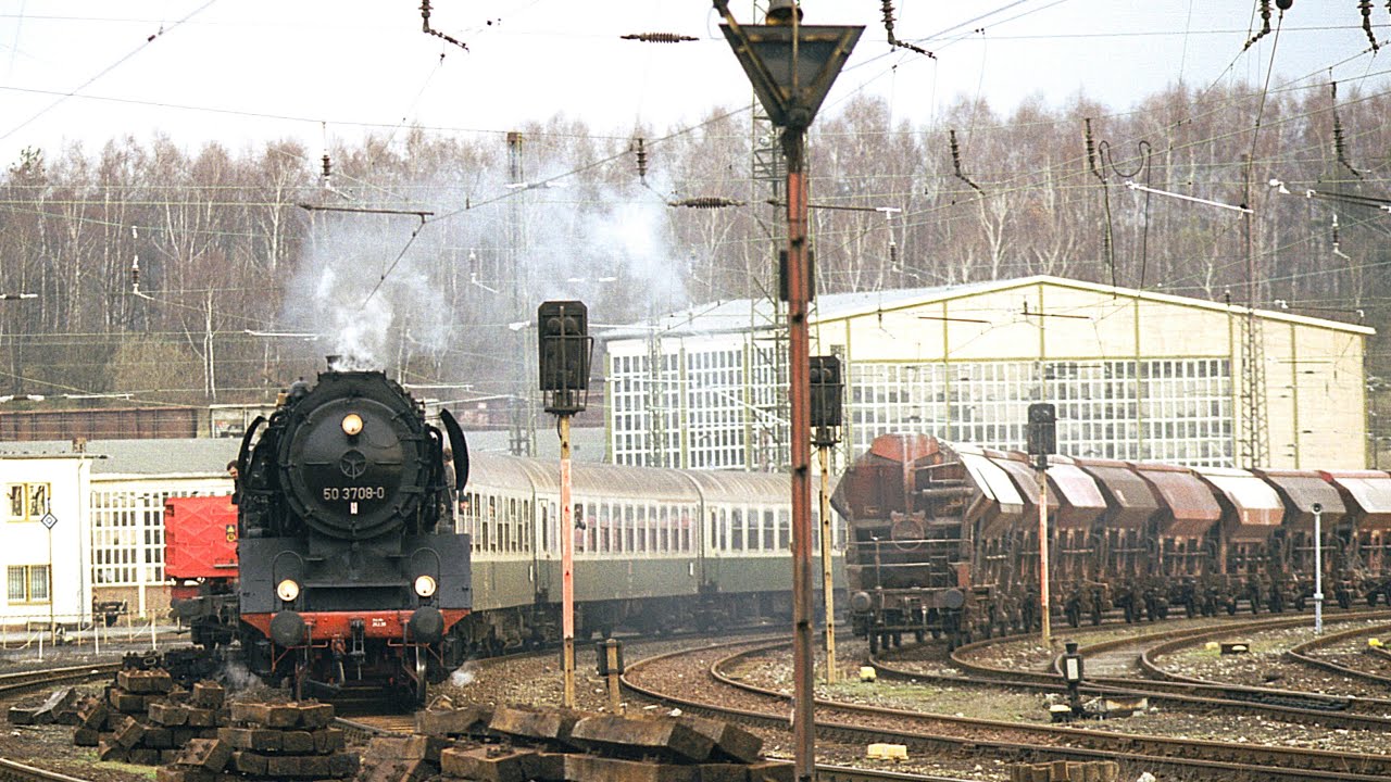 Halberstadt - Blankenburg noch fast wie zu DDR Zeiten 50 3708