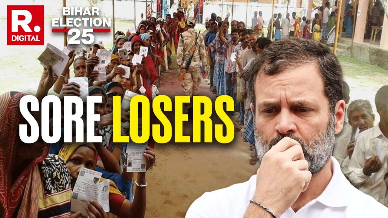 Congress Cries Over EVMs After Another Loss, A Repeated Pattern of Failure | Bihar Election 2025