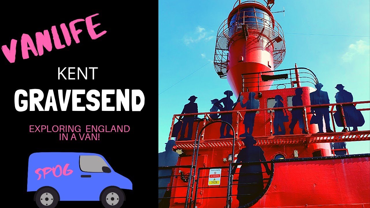 VANLIFE UK ~ Gravesend History. Pocahontas grave, military forts and old ships!