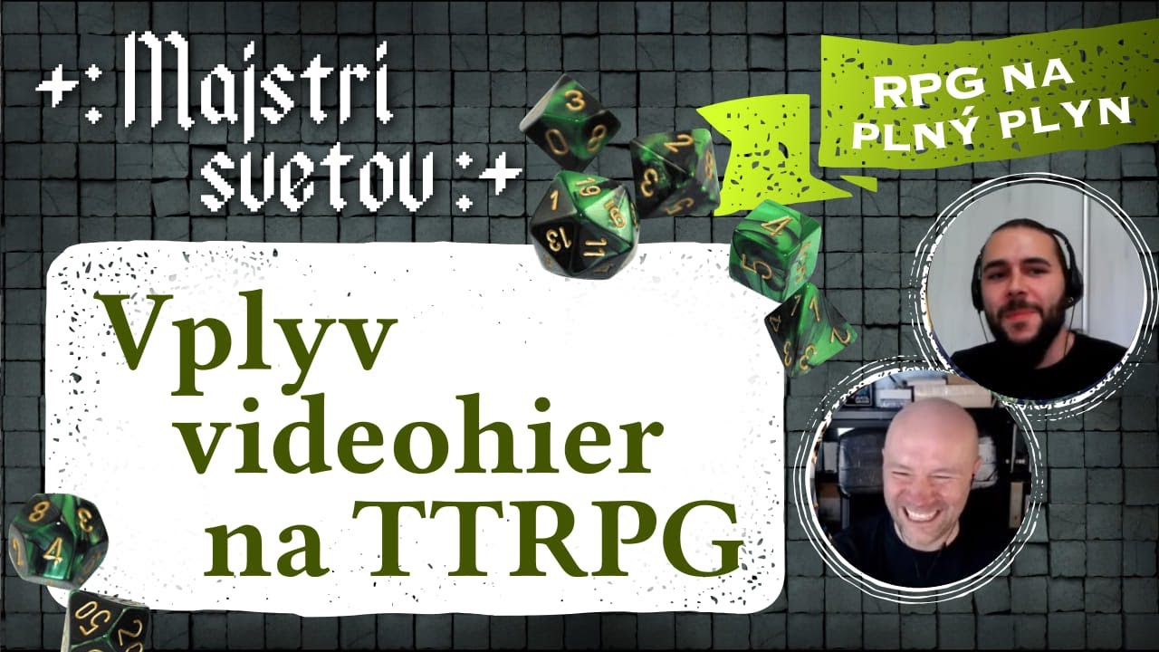 Majstri svetov - Ep. 110 - Vplyv videohier na stolov&eacute; RPG