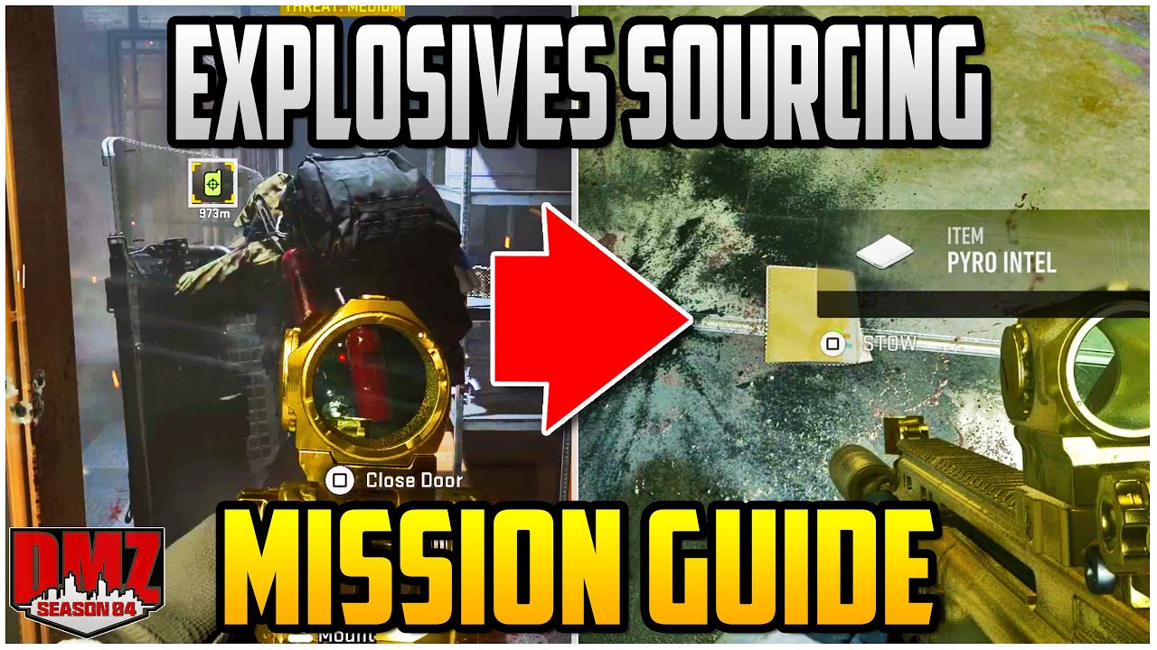 Explosives Sourcing Mission Guide For Season 4 Warzone DMZ (DMZ Tips & Tricks)
