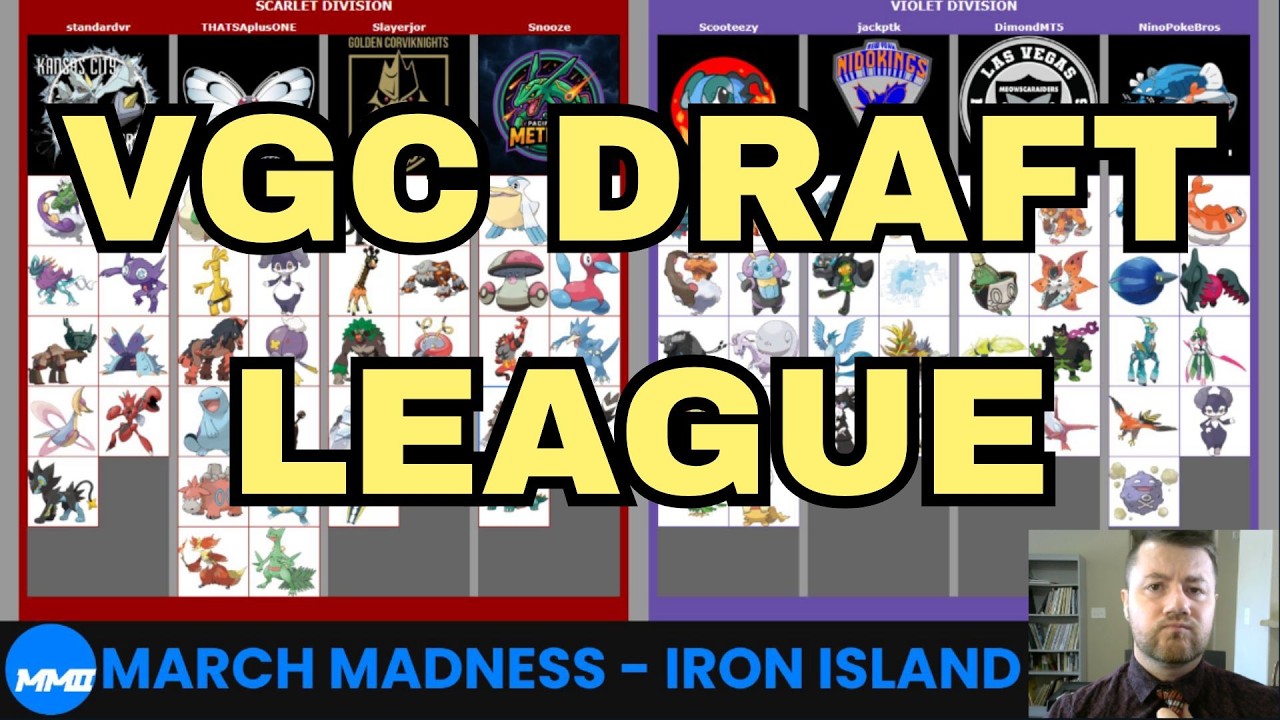 March Madness Iron Island Pokémon VGC Draft League Overview