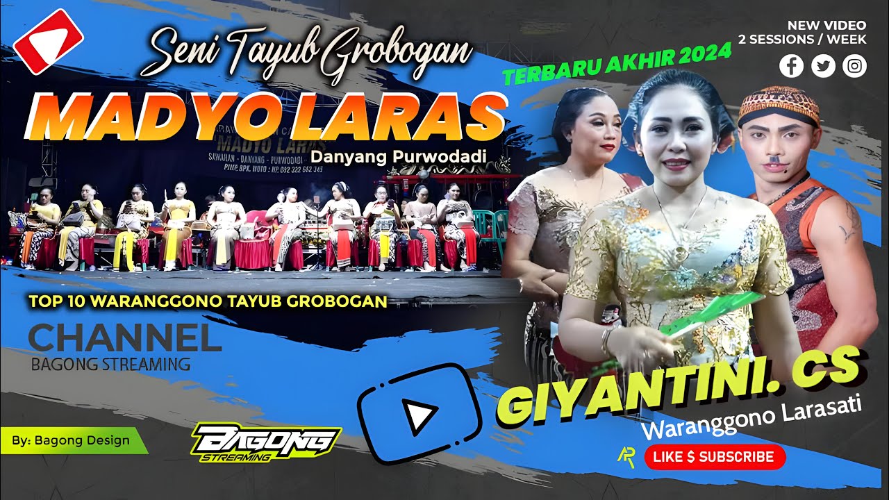 FULL GIYANTINI TAYUB GROBOGAN MADYO LARAS | TOYAN POJOK TAWANGHARJO | NIRMALA AUDIO