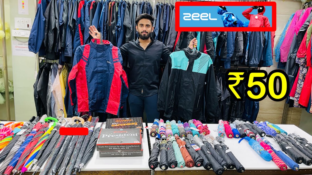 Zeel Authorise Distributor Ramesh Collection Pune | Zeel Raincoat Market | Raincoat Wholesale market