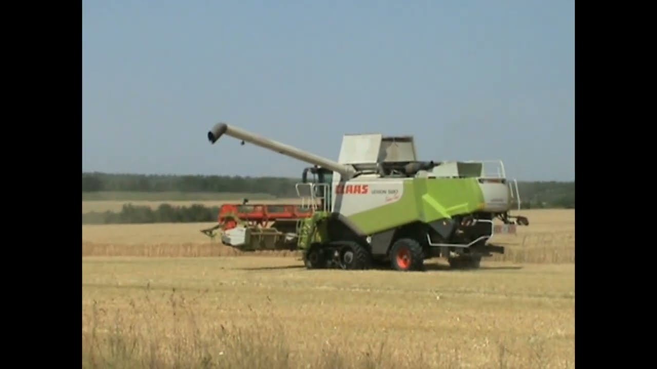CLAAS LEXION 480 AND 580 TERRA TRAC AND FENDT AND HORSCH CHASER
