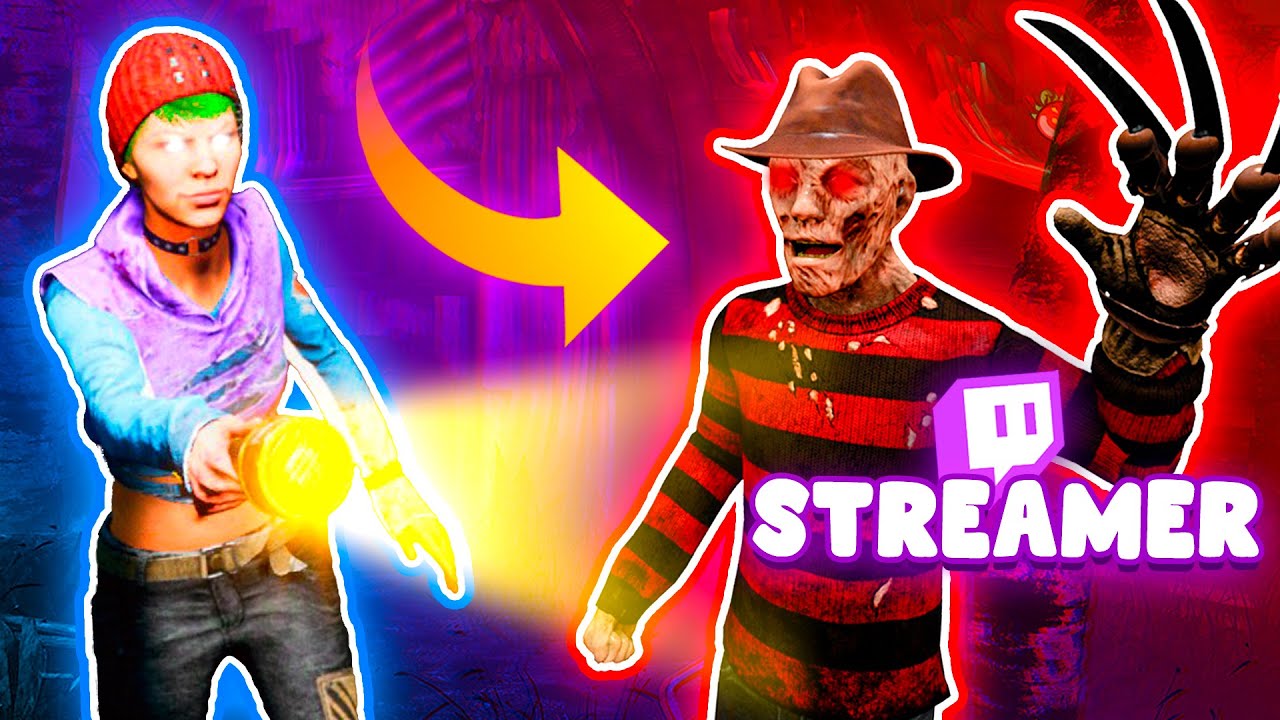 JUEGO CONTRA TWITCH STREAMER GRINGO - DEAD BY DAYLIGHT 🍓