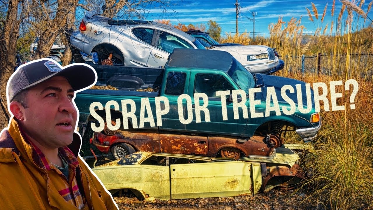Old Cars in the CRUSH PILE?!? What will I Find?