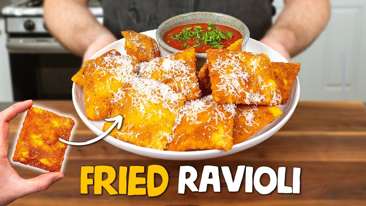The ULTIMATE Appetizer | Fried (Toasted) Ravioli Recipe | Cooking The States Missouri