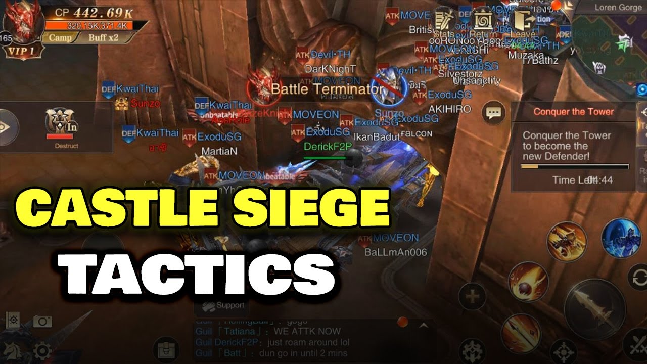 How to Win Castle Siege - MU Archangel
