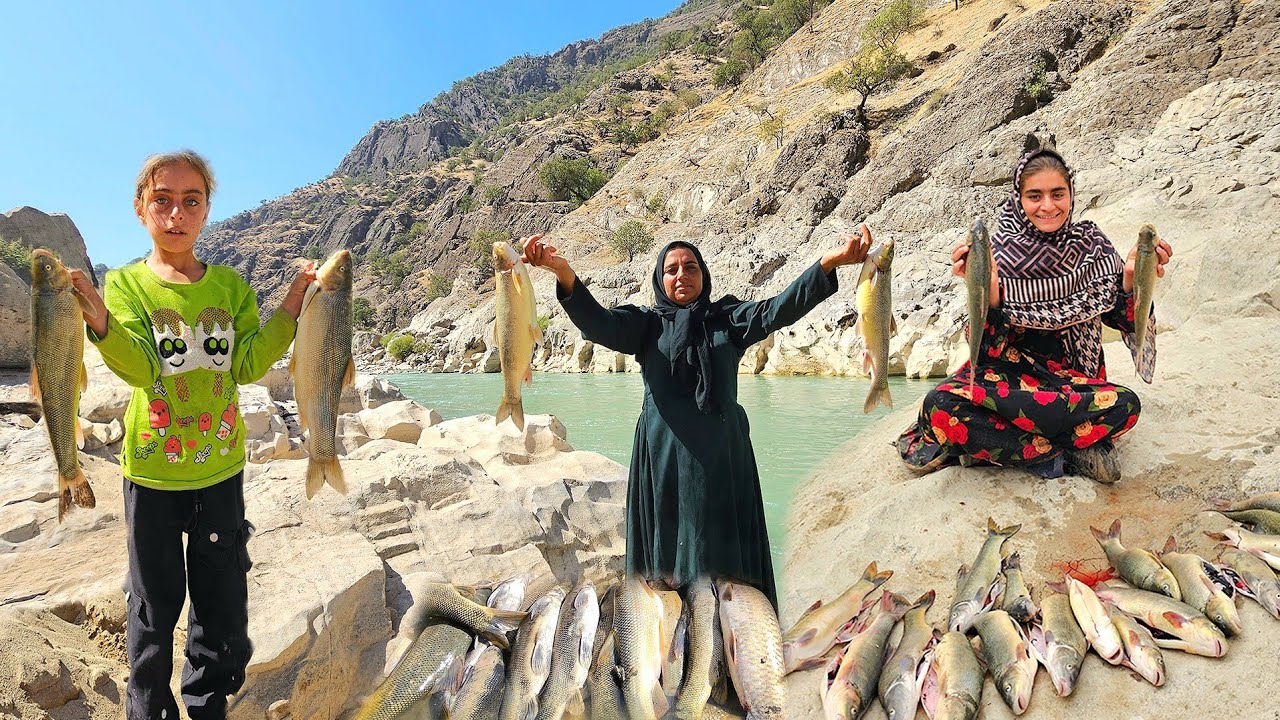 🎣 Soghra: The Nomad Mother Who Fishes for Her Children 🌊👩&zwj;👧&zwj;👦