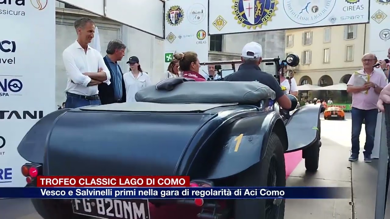 Etg - Trofeo Classic Lago di Como, successo di Vesco e Salvinelli