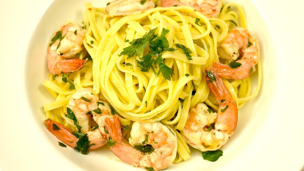 Shrimp Scampi Pasta Recipe