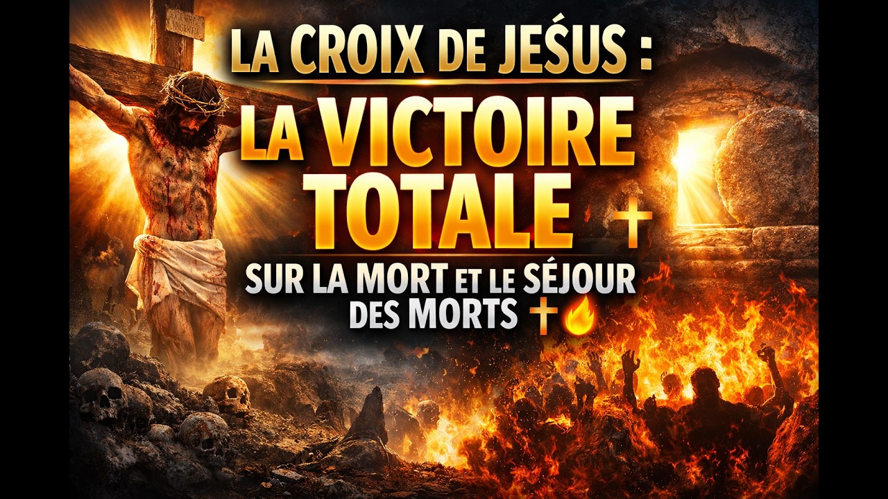 La Croix de Jésus : La Victoire Totale sur la Mort et le Séjour des Morts ✝️🔥