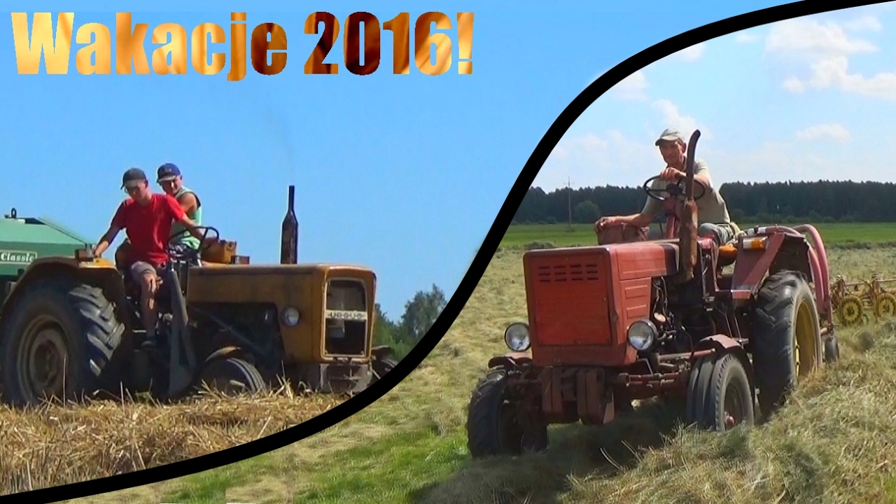 Prasowanie Słomy i Sianokosy 2016! II POKOS  [Wakacje 2016] Kamik94 ㋡
