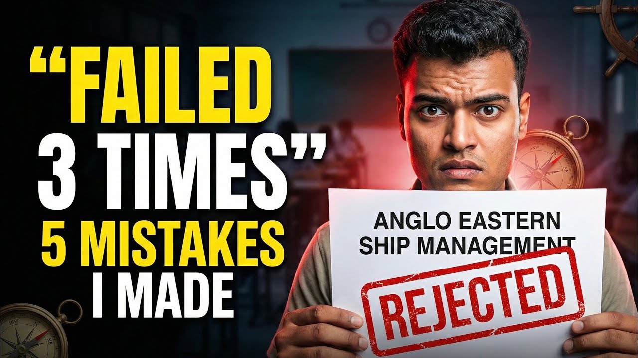 Dont make these mistakes😨If you want to Join Merchant Navy | Top 5 Mistakes 90% aspirants make.