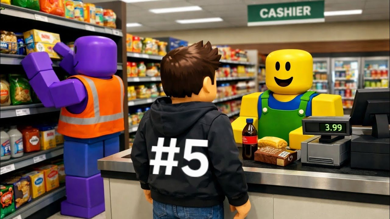 Wir ändern die farben!!! |supermarkt together in Roblox