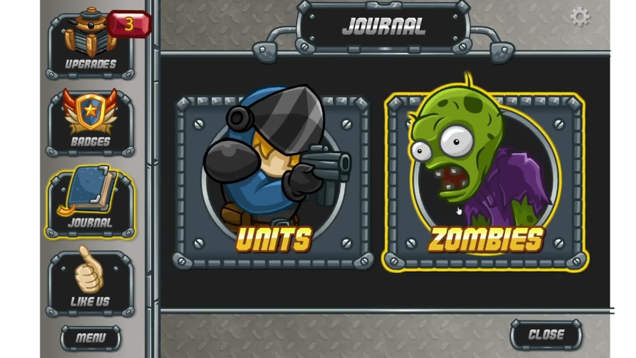 All units&zombies in Zombo buster